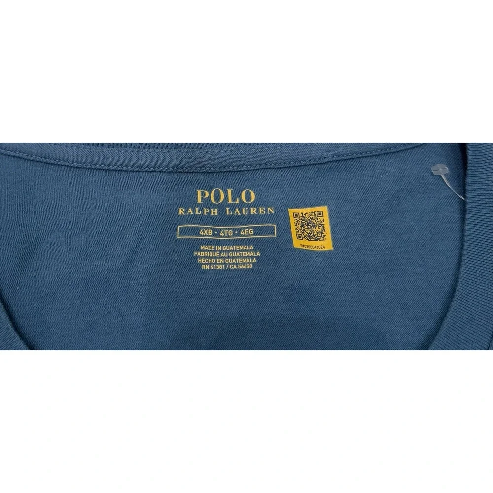 Polo Ralph Lauren Men's Graphic Logo Short Sleeve T-Shirt Men's 4XB NWT